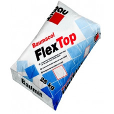 Baumit FlexTop еластична клеюча суміш для приклеювання всіх видів плиток, 25 кг.