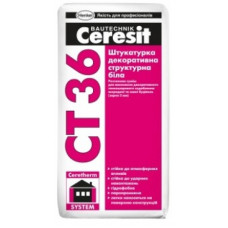 Ceresit CT 36 Штукатурка структурна (біла) 2 мм, 25 кг.