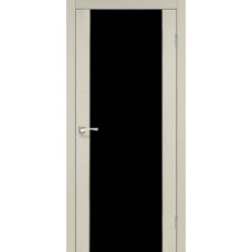 Двери Korfad Sanremo SR-01 черное стекло
