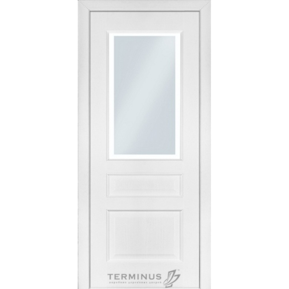 Двери шпонированные TERMINUS Classic Модель 102 остекленная