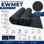 Резиновое рулонное покрытие для спортивного зала EWMET