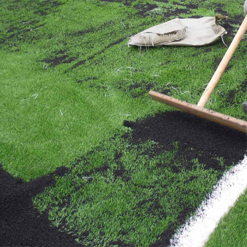 Резиновая крошка для засыпки искусственной травы и спортивных площадок (биг-бег 1 т)