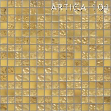 Мікс золотий зі скляної мозаїки АРТИКА101