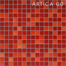 Мікс червоний із скляної мозаїки АРТИКА60