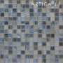 Микс серый из стеклянной мозаики АРТИКА11