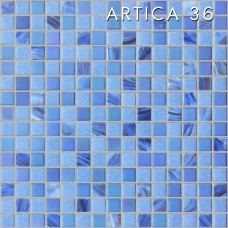 Мікс блакитний із скляної мозаїки АРТИКА36