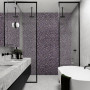 Фиолетовый микс из стеклянной мозаики АРТИКА19 для стен