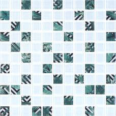 Мозаїка GMP 0825022 С2 Print 24-White 300×300x8 Котто Кераміка