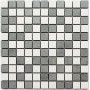 Мозаїка СМ 3030 С2 Gray-White 300x300x8 Котто Кераміка