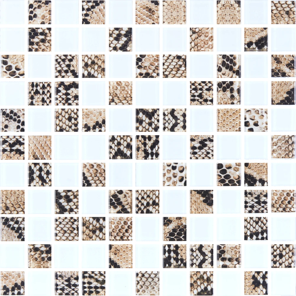 Мозаика GMP 0825037 С2 Print 38-White MATT 300×300x8 Котто Керамика