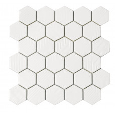 Мозаїка HST 6024 Hexagon White 295x295x9 Котто Кераміка