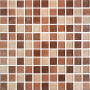 Мозаїка GM 8007 C3 Brown Dark-Brown Gold-Brown Brocade 300x300x8 Котто Кераміка