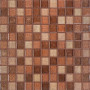Мозаїка GM 8007 C3 Brown Dark-Brown Gold-Brown Brocade 300x300x8 Котто Кераміка