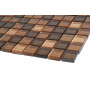 Мозаїка GM 8007 C3 Brown Dark-Brown Gold-Brown Brocade 300x300x8 Котто Кераміка