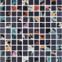 Мозаика GMP 0825006 С2 Print 44-Black MATT 300×300x8 Котто Керамика