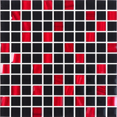 Мозаїка GM 8005 C2 Red Silver S6-Black 300×300x8 Котто Кераміка