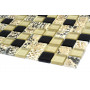 Мозаїка GMP 0825035 С3 Print 38-Gold-Black 300×300x8 Котто Кераміка