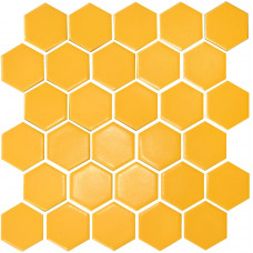 Мозаїка H 6025 Hexagon Dark Yellow 295×295x9 Котто Кераміка