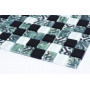 Мозаика GMP 0825021 С3 Print 24-White-Black 300×300x8 Котто Керамика