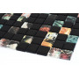 Мозаика GMP 0825047 С2 Print 44-Black MATT 300×300x8 Котто Керамика