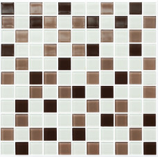 Мозаїка GM 4035 C3 Coffee M-Coffee W-White 300x300x4 Котто Кераміка