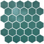 Мозаика H 6017 Hexagon Aqvamarine 295×295x9 Котто Керамика