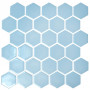 Мозаїка H 6026 Hexagon Light Blue 295×295x9 Котто Кераміка