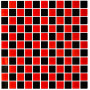 Мозаїка GM 4003 CC Black-Red M 300×300x8 Котто Кераміка