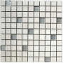 Мозаика СМ 3043 С2 Cream-Silver 300x300x9 Котто Керамика