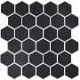 Мозаика H 6021 Hexagon Black MATT 295x295x9 Котто Керамика Мозаика H 6021 Hexagon Black MATT 295x295x9 Котто Керамика