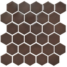 Мозаїка H 6005 Hexagon Coffee Brown 295×295x9 Котто Кераміка