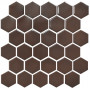 Мозаїка H 6005 Hexagon Coffee Brown 295×295x9 Котто Кераміка