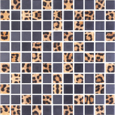 Мозаїка GMP 0825043 С2 Print 41-Black MATT 300×300x8 Котто Кераміка