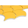 Мозаика SCALES SC 6025 Dark Yellow 240x240x9 Котто Керамика