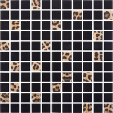 Мозаїка GMP 0825042 С2 Print 41-Black 300×300x8 Котто Кераміка