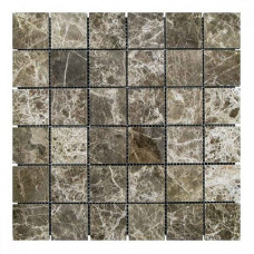 Мозаика мраморная полированная KrimArt Emperador Dark TR