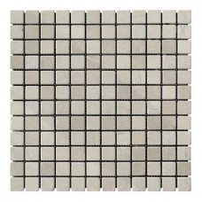 Мозаика мраморная валтованная KrimArt Beige Mix