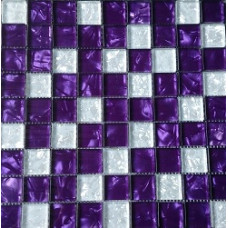 Скляна глянсова мозаїка VIVACER MIX VIOLET