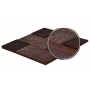 Дерев'яна мозаїка Woodmosaica Aged Wood Doted Dark Rough