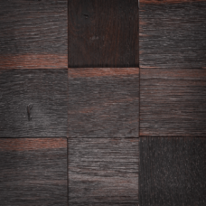 Дерев'яна мозаїка Woodmosaica Aged Wood Pixel Dark Rough