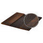 Дерев'яна мозаїка Woodmosaica Aged Wood Stripes Dark Rough