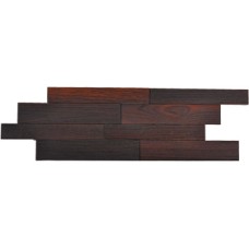 Дерев'яна мозаїка Woodmosaica 3D Brick Дуб Thermo Wood