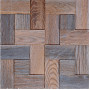 Дерев'яна мозаїка Woodmosaica 3D Enfasi Дуб Ice