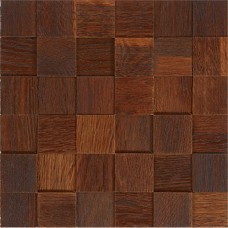 Дерев'яна мозаїка Woodmosaica 3D Tessera Дуб Thermo Wood Brushed