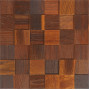 Дерев'яна мозаїка Woodmosaica 3D Tessera Дуб Thermo Wood