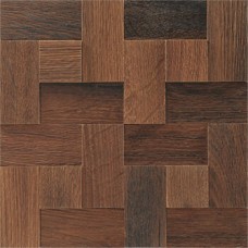 Дерев'яна мозаїка Woodmosaica 3D Enfasi Дуб Thermo Wood Brushed