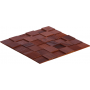 Дерев'яна мозаїка Woodmosaica 3D Tessera Ясен Thermo Wood