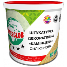 Штукатурка декоративна СИЛІКОНОВА «КАМІШКОВА» ANSERGLOB, 25 кг в Одесі.