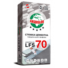 Стяжка цементна для підлоги ANSERGLOB LFS 70, 25 кг.