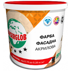 Фарба фасадна акрилова ANSERGLOB 14 кг